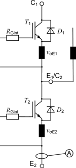 Figure 4. Bridge arm with current sensor